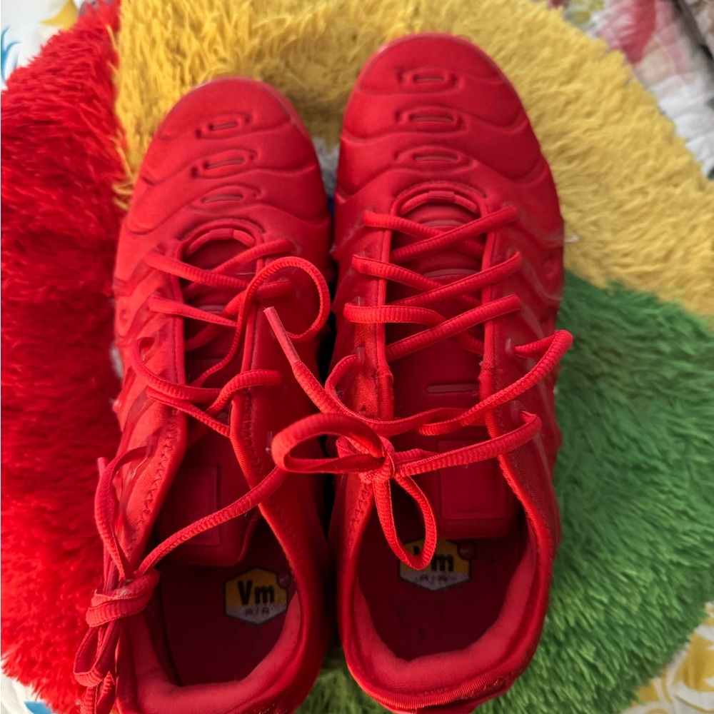 Vibrant Red Sneakers